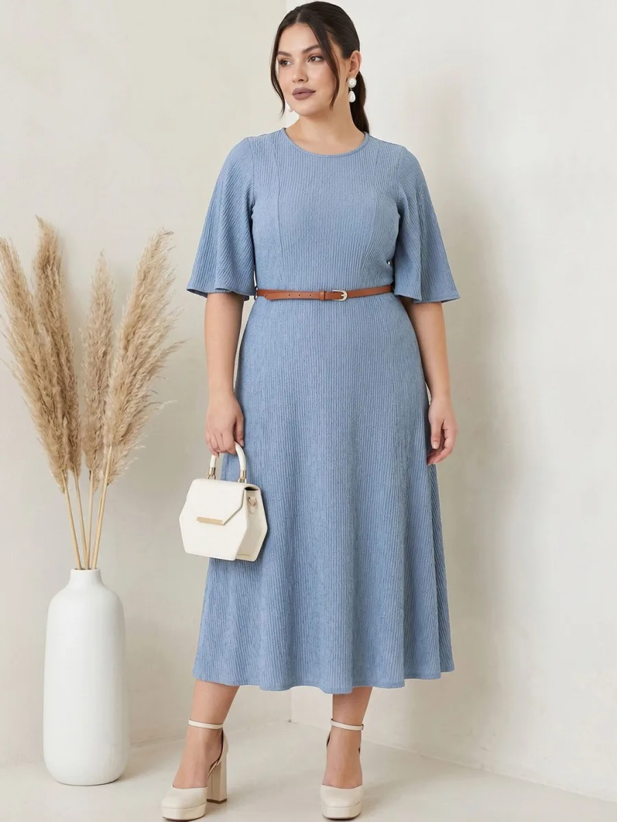 Fit and Flare Western Dress