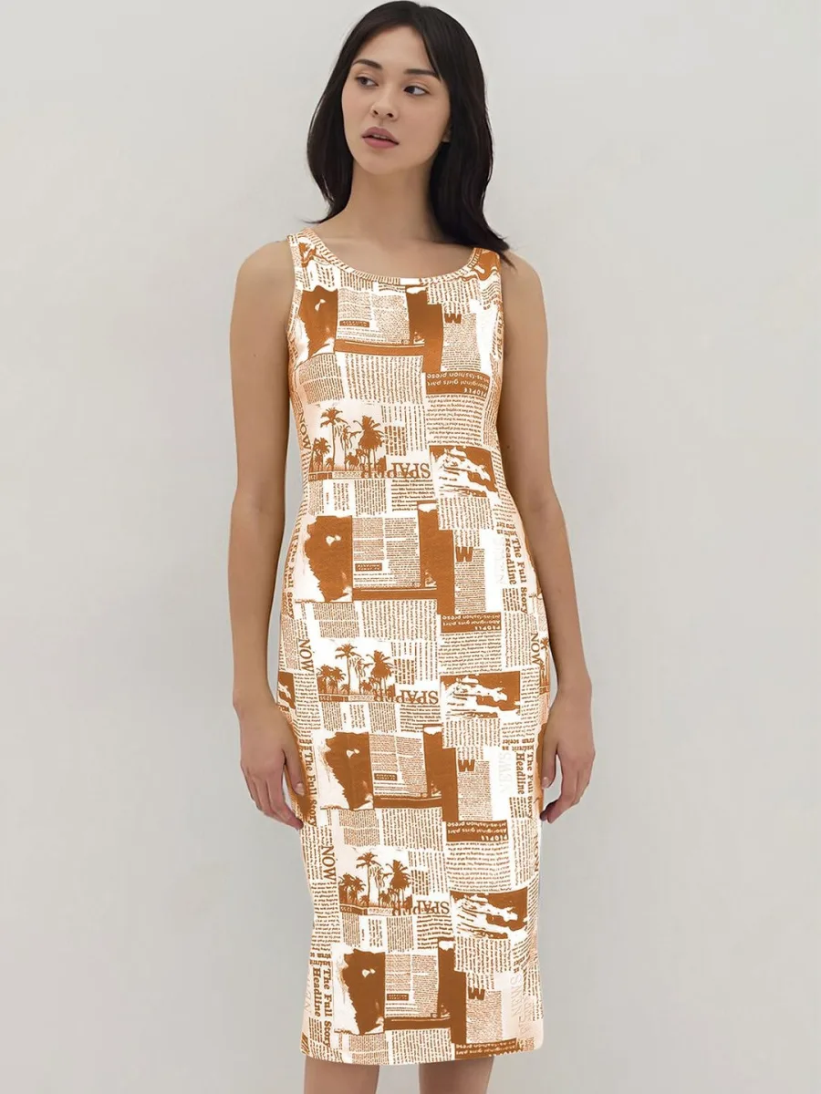 Bold Tiered Dress