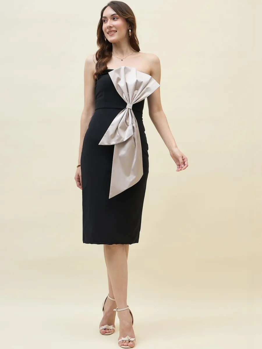 Colourblocked Sheath Dress