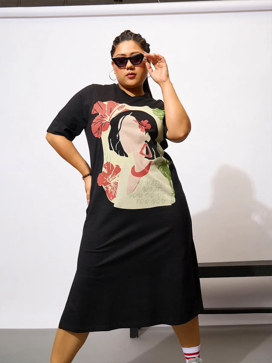 Plus Size T Shirt Dress