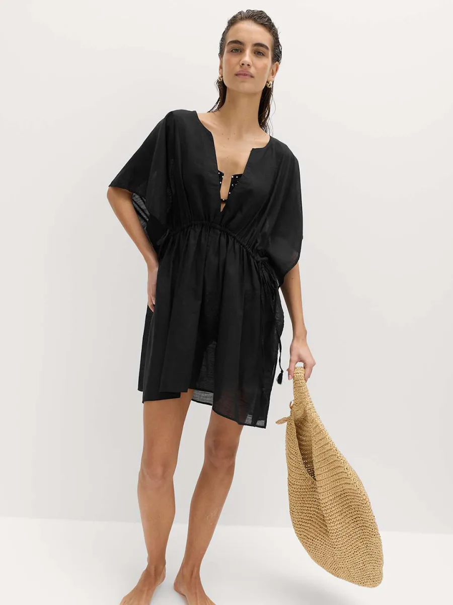 Kaftan Batwing Sleeve Dress