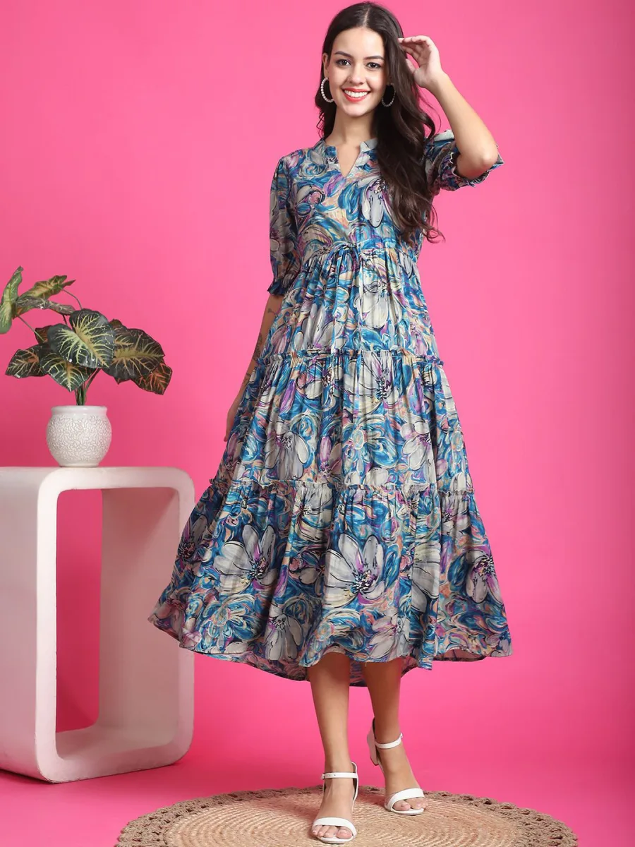 Fit and Flare Midi Dress