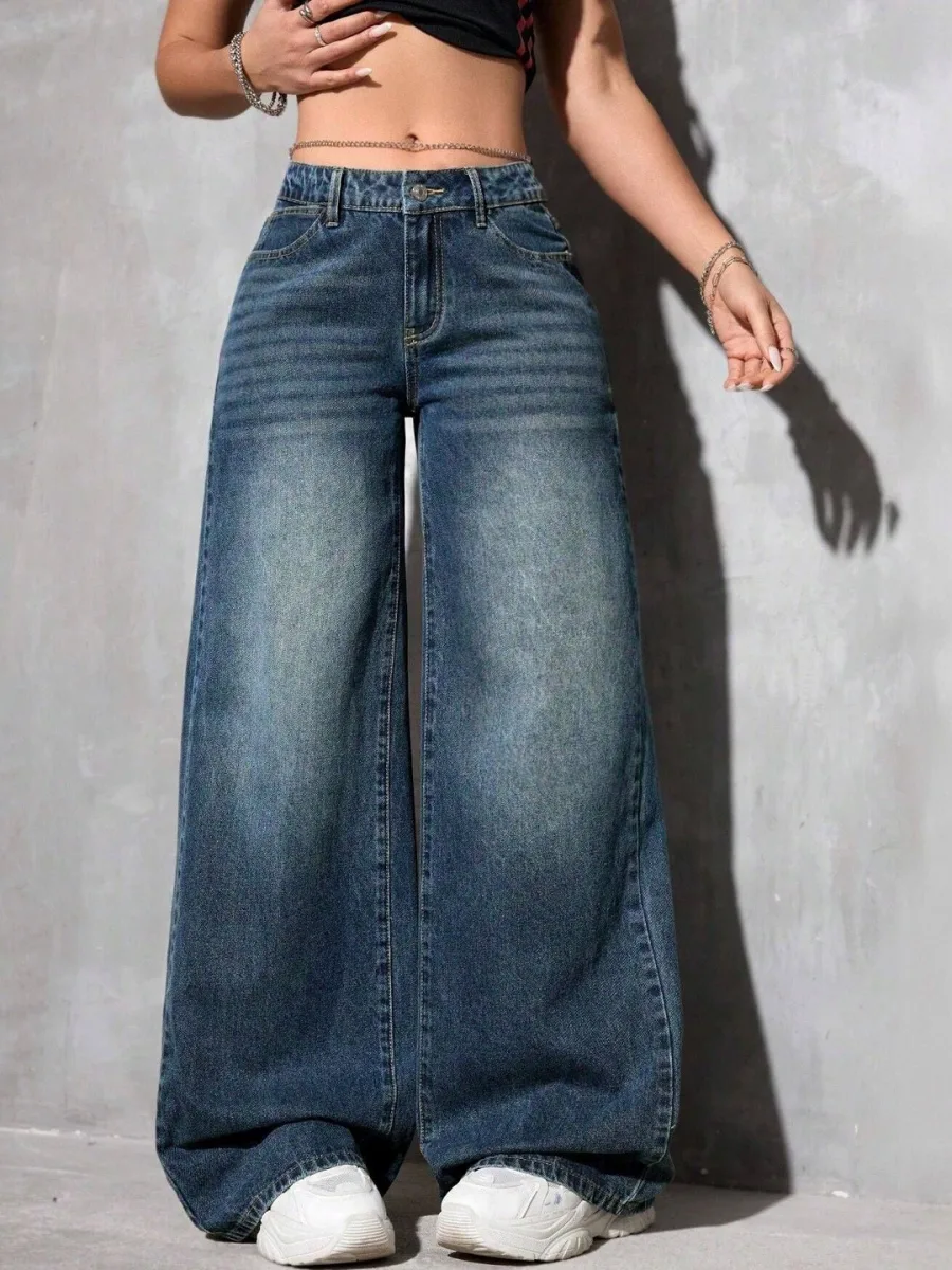 Women Relaxed Fit High-Rise Jeans