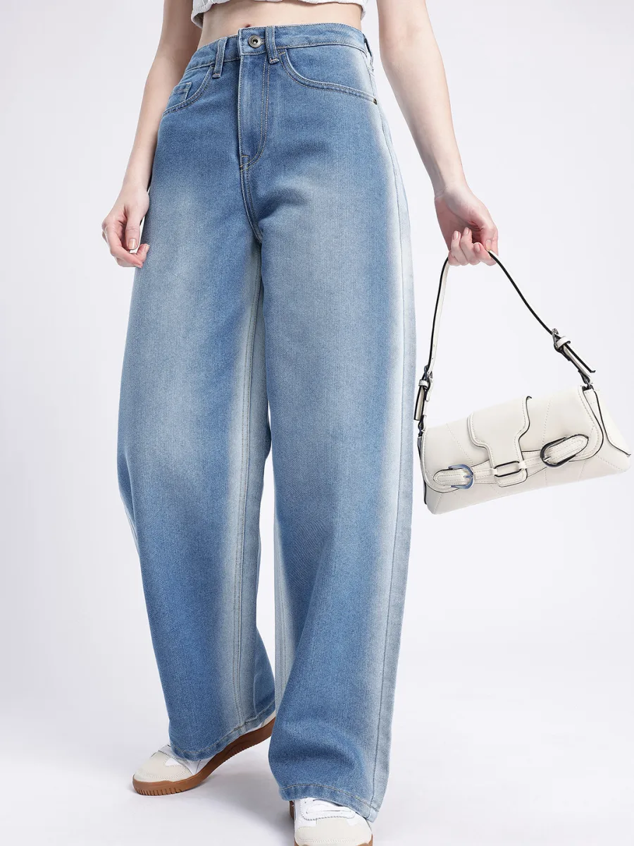 Women 90's Baggy Fit Jeans