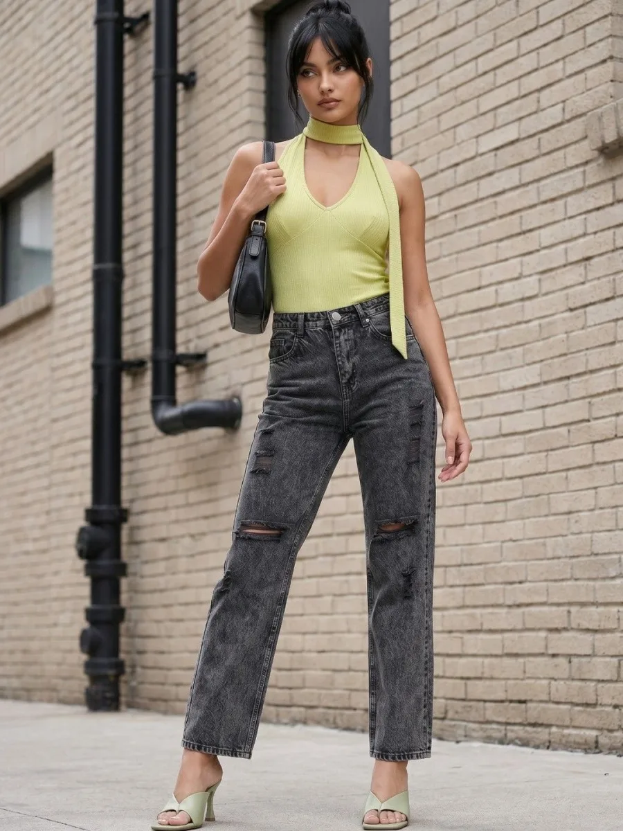 Matte Skinny Jeans