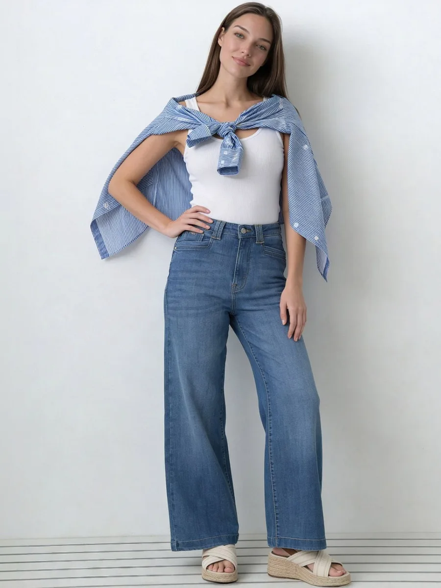 Nourishing Mom Jeans — Sunkissed