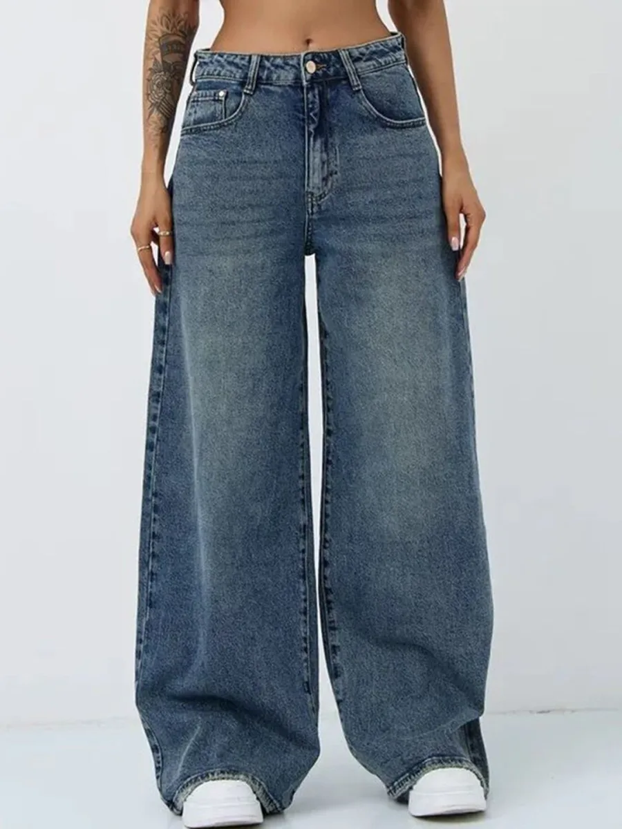Signature High-Rise Jeans — Blush