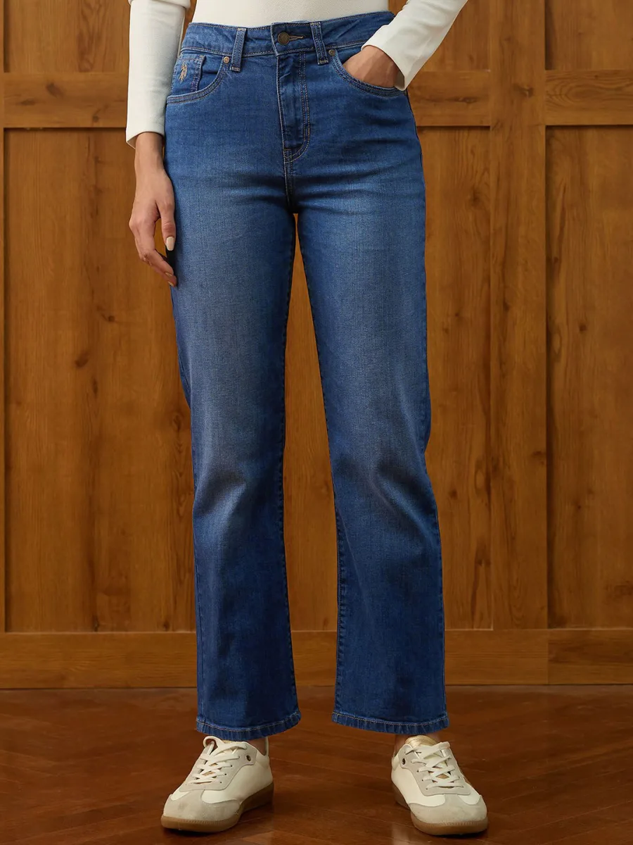 Hydrating High-Rise Jeans — Blush