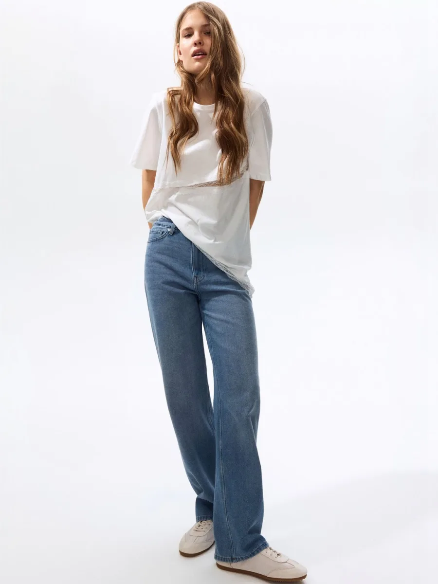 Straight High Jeans