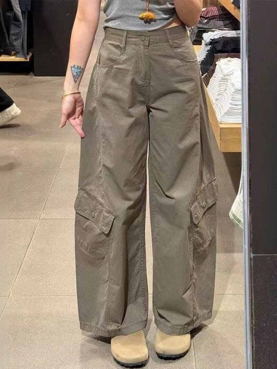Women Wide Leg Mid-Rise Jeans