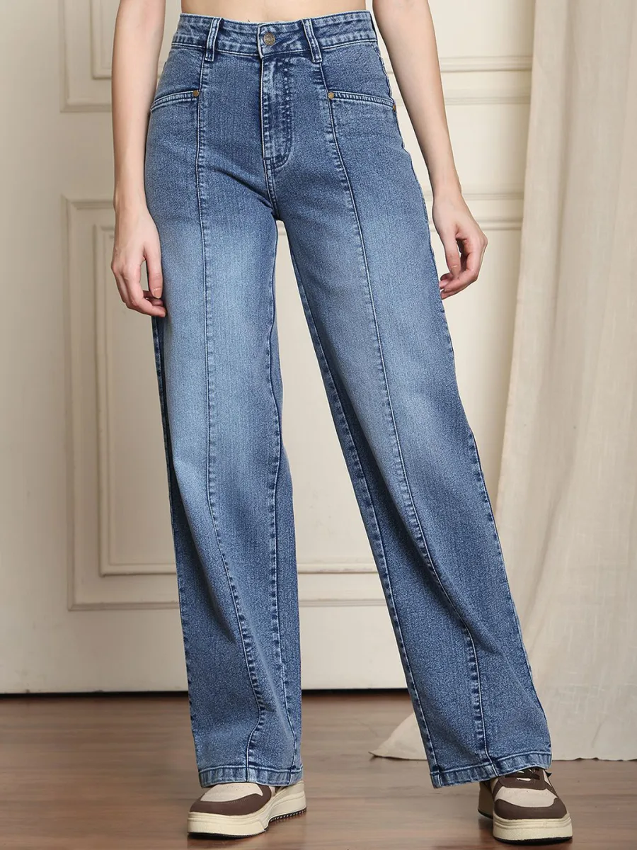 Velvet Skinny Jeans — Sand