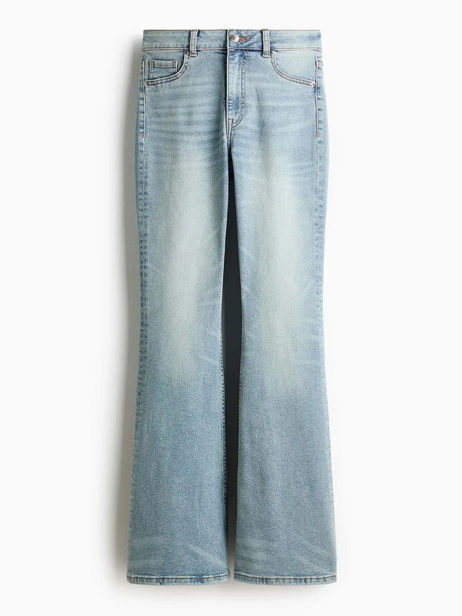 Hydrating Wide Leg Jeans — Ivory