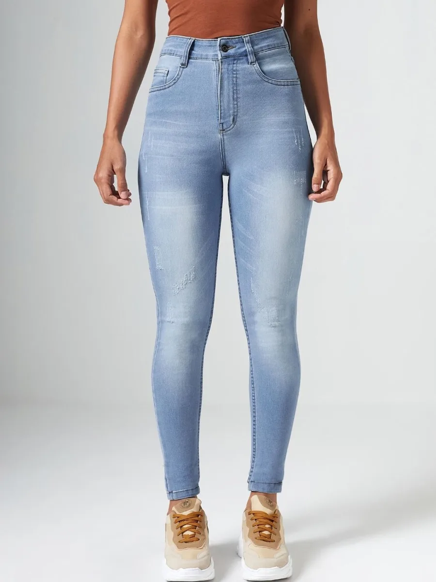Hydrating Straight Fit Jeans — Sunkissed