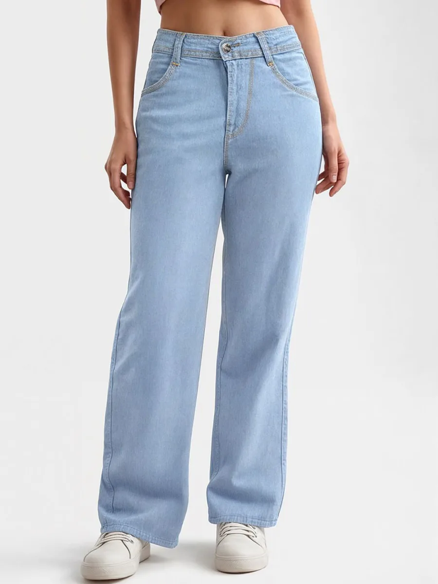 Baggy High-Rise Jeans