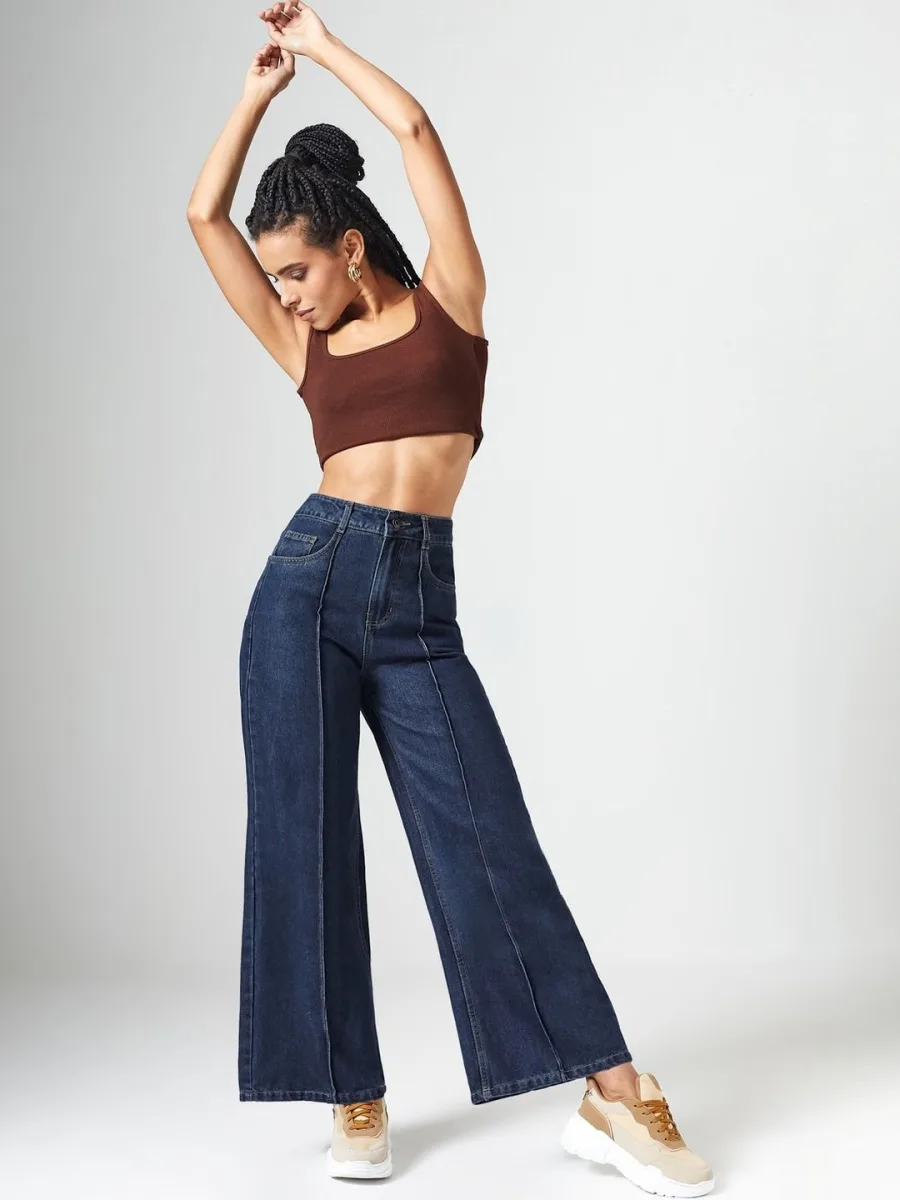 Studio Mom Jeans — Blush