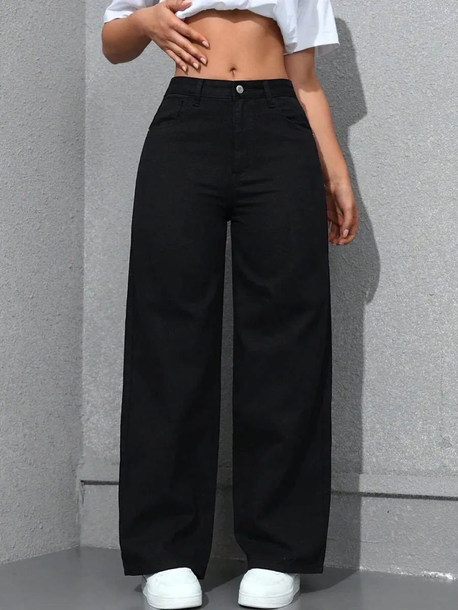 Lightweight Bootcut Jeans — Nude