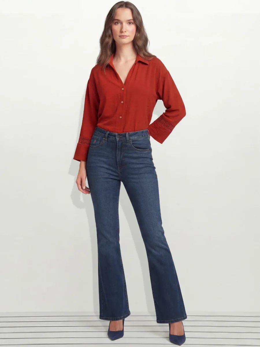 Lightweight Slim Fit Jeans — Blush
