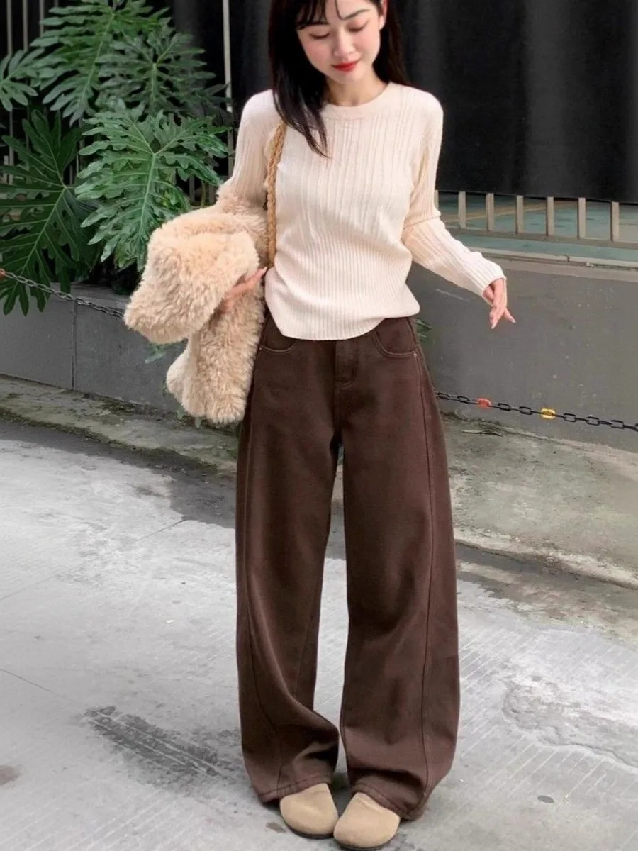 Women Relaxed Fit Cotton Jeans