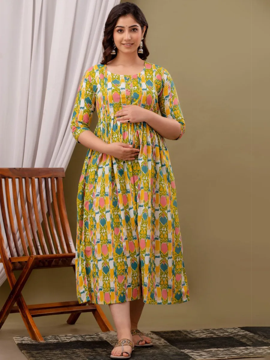 Printed Cotton Anarkali Kurta