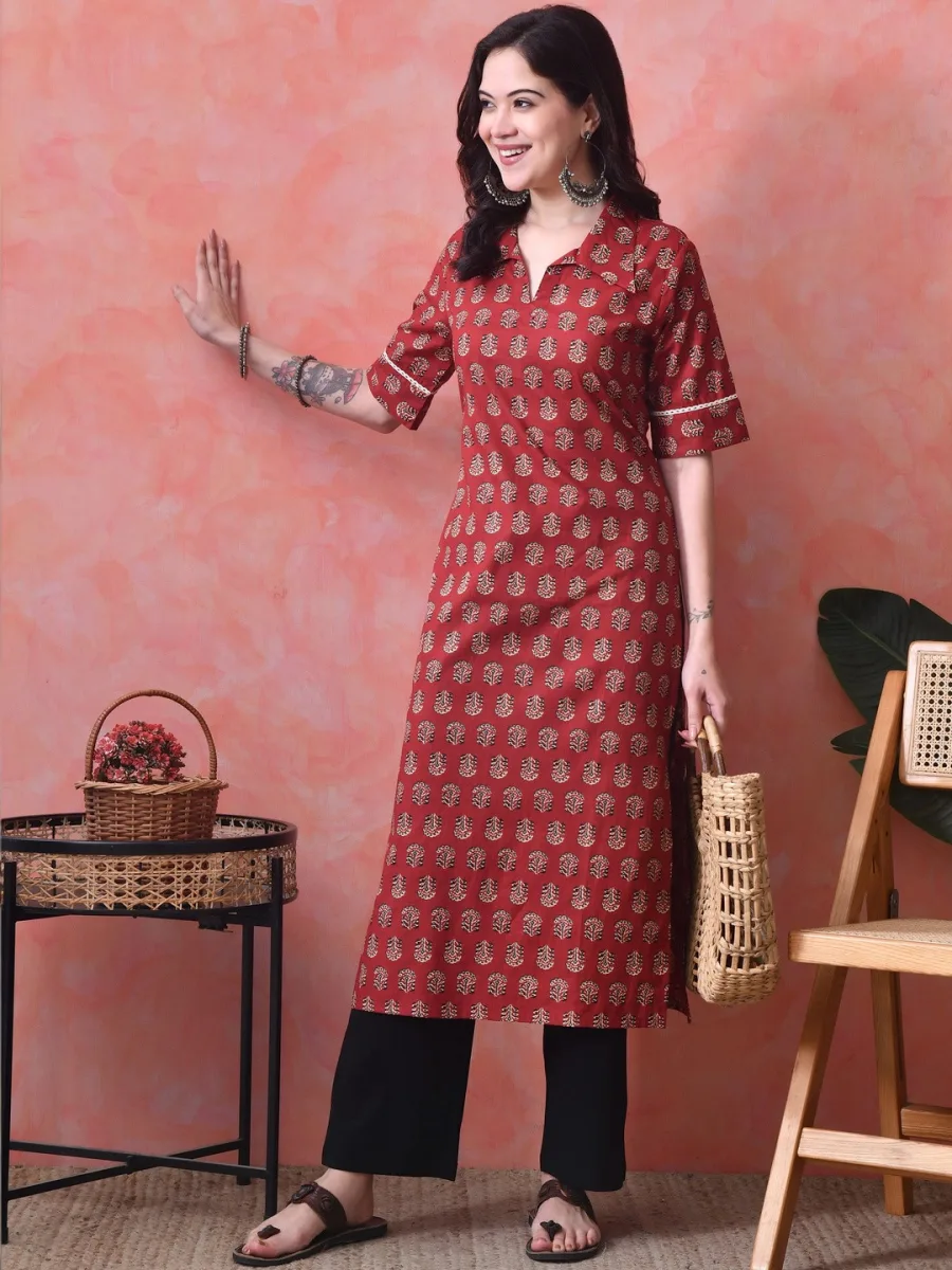 Women Floral Printed Kurta
