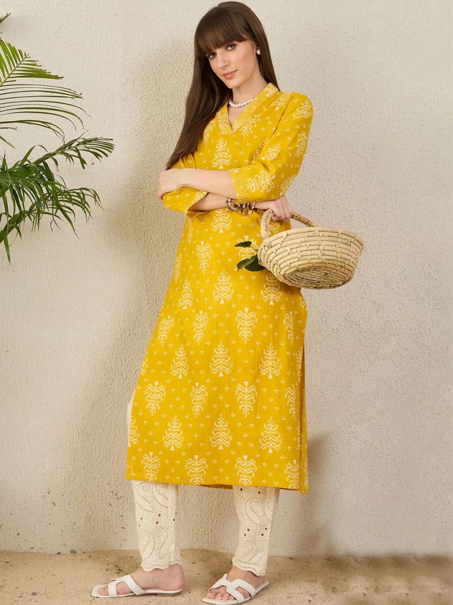 Women Ethnic Motifs Printed Kurta