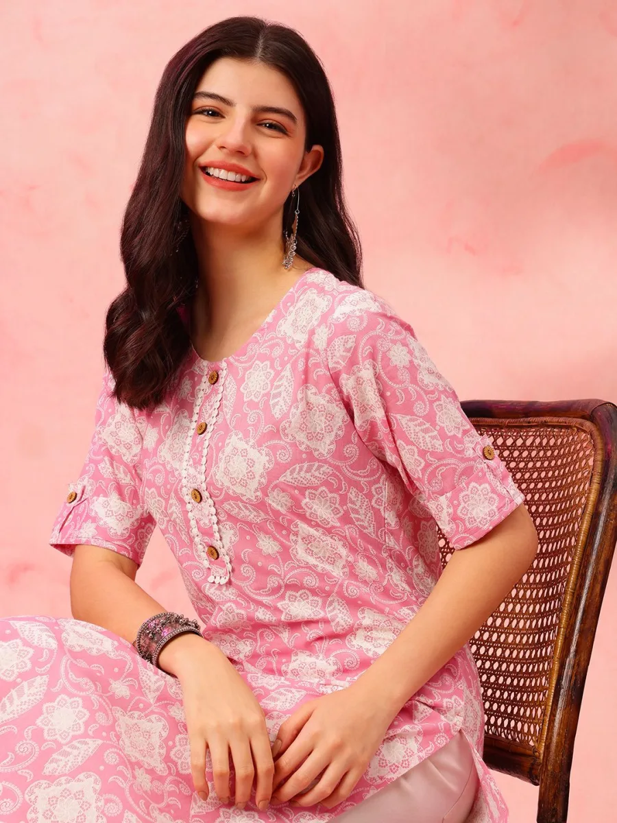Printed Cotton Kurta