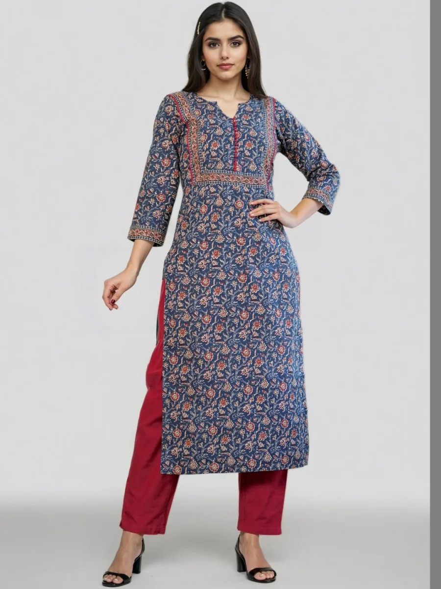 Luxe Embroidered Kurta