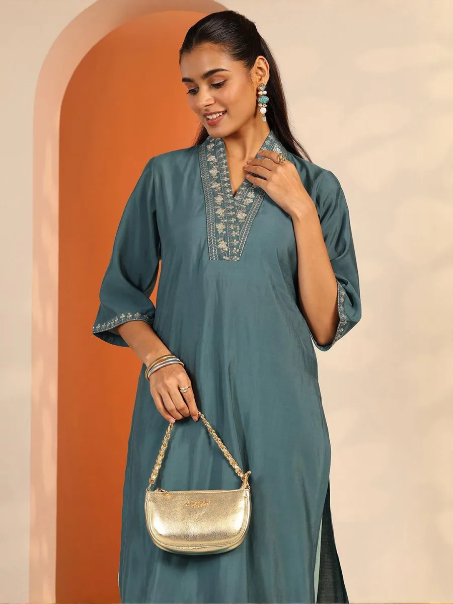 Women Ethnic Motifs Yoke Design Kurta