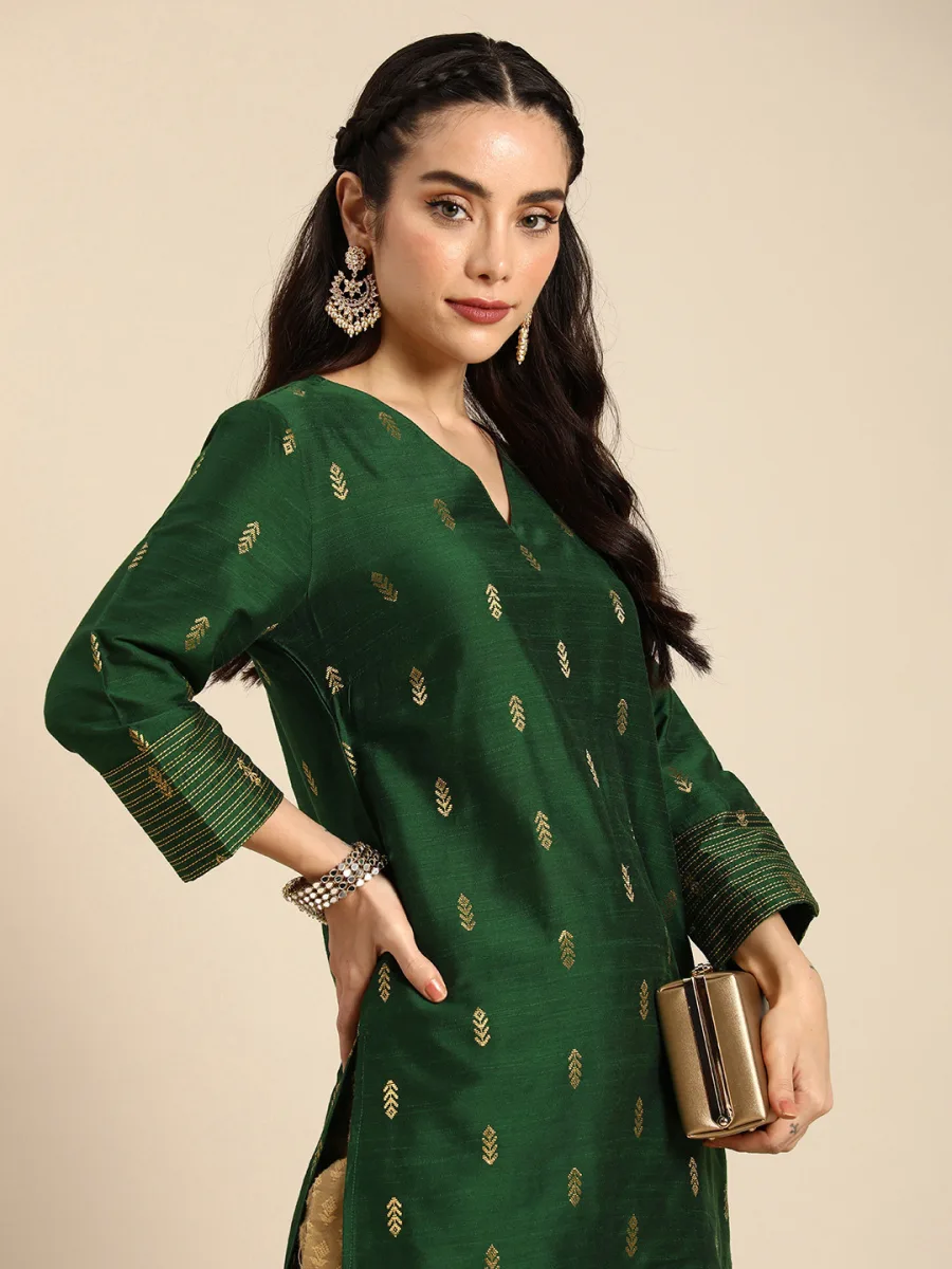 Studio Printed Kurta — Rosewood