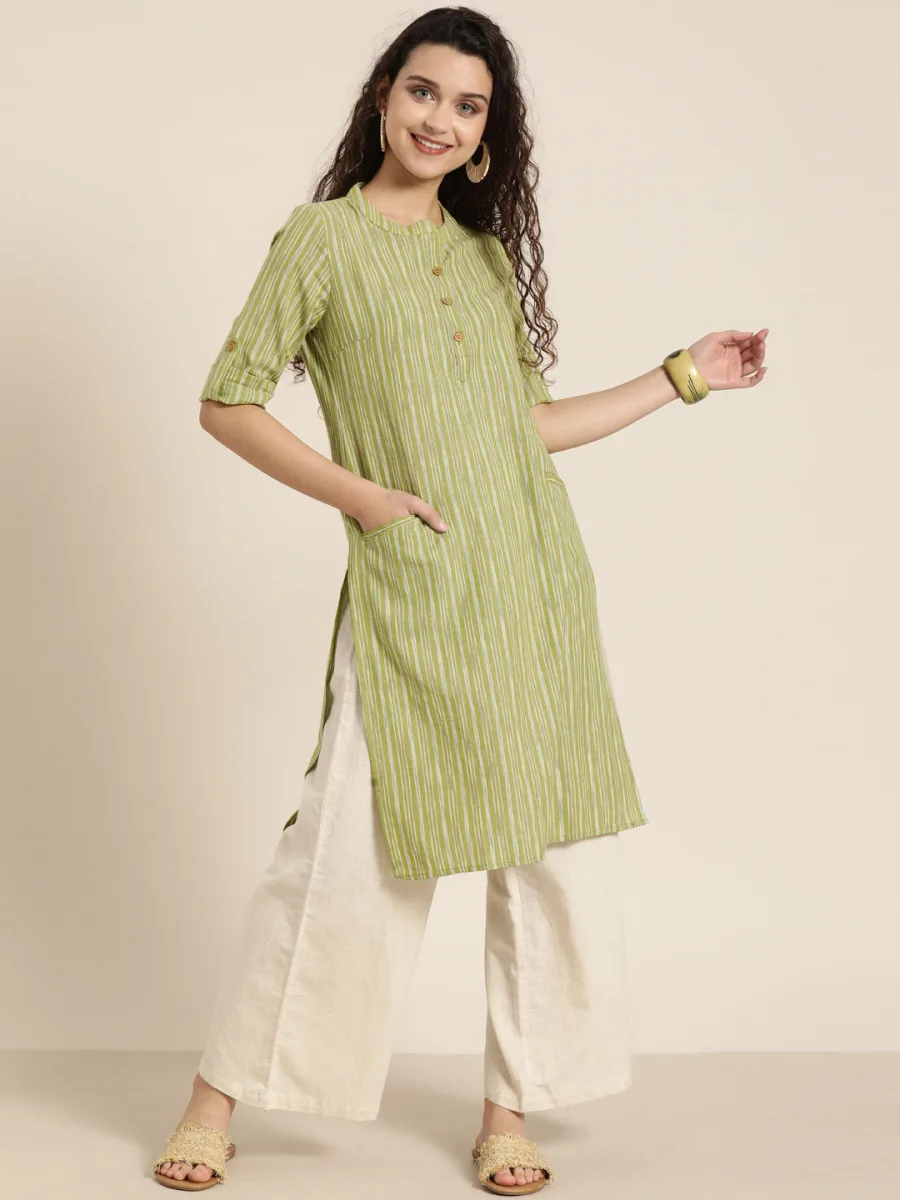 Women Woven Legacy Kurta