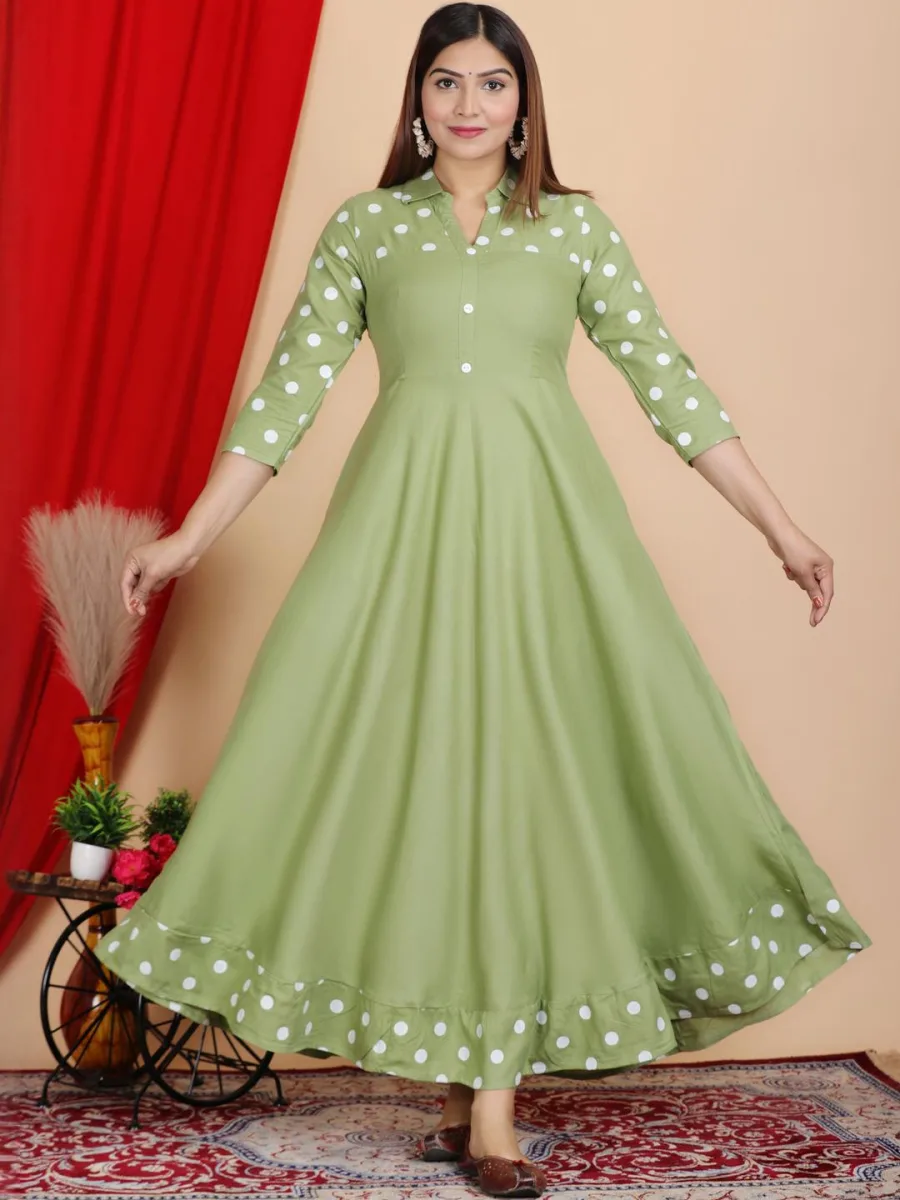 Women Floral Printed Anarkali Kurta