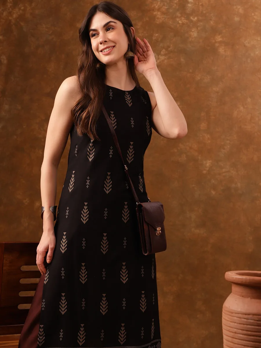 Printed Straight Kurta