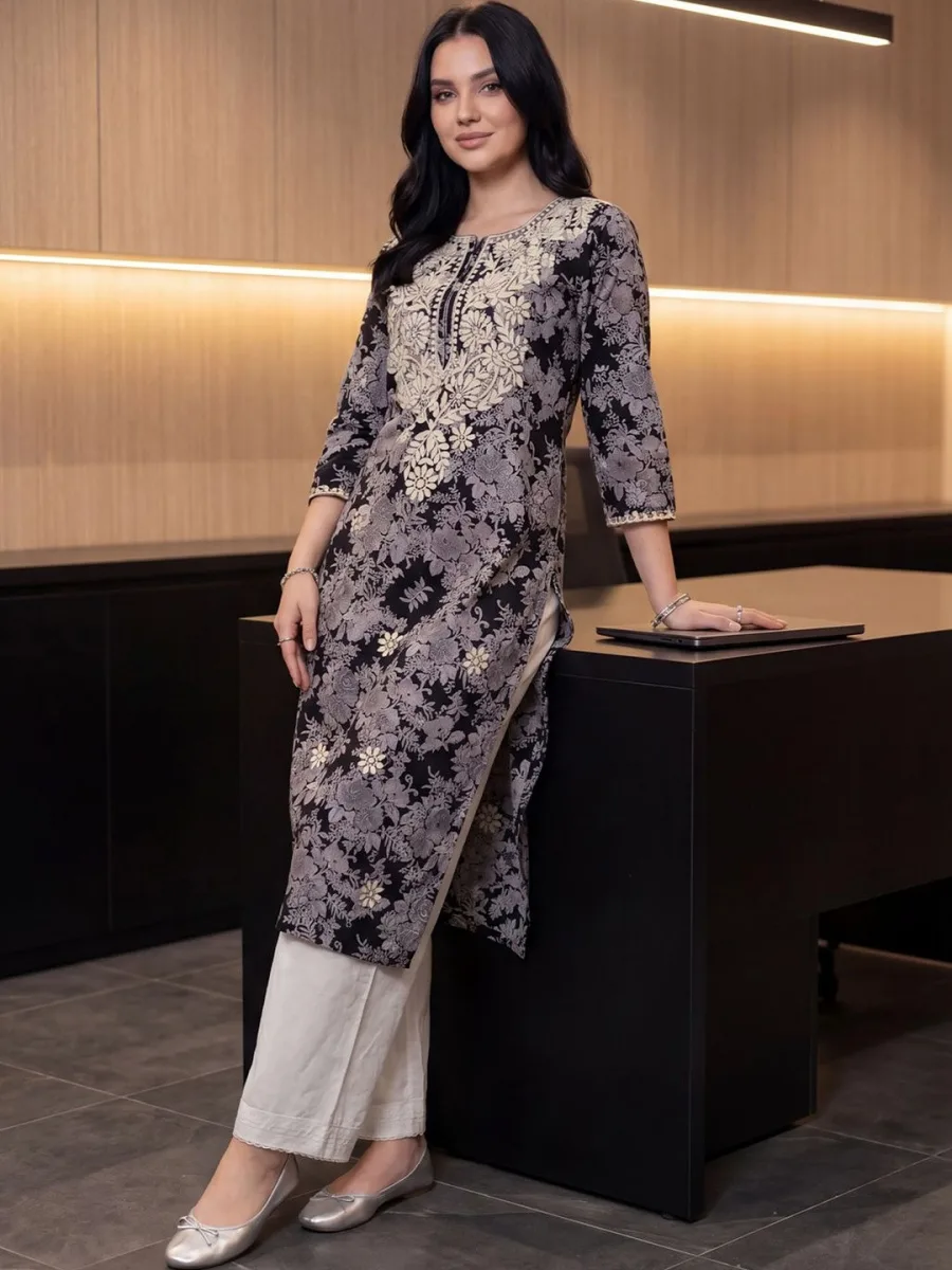 Women Floral Printed Kurta