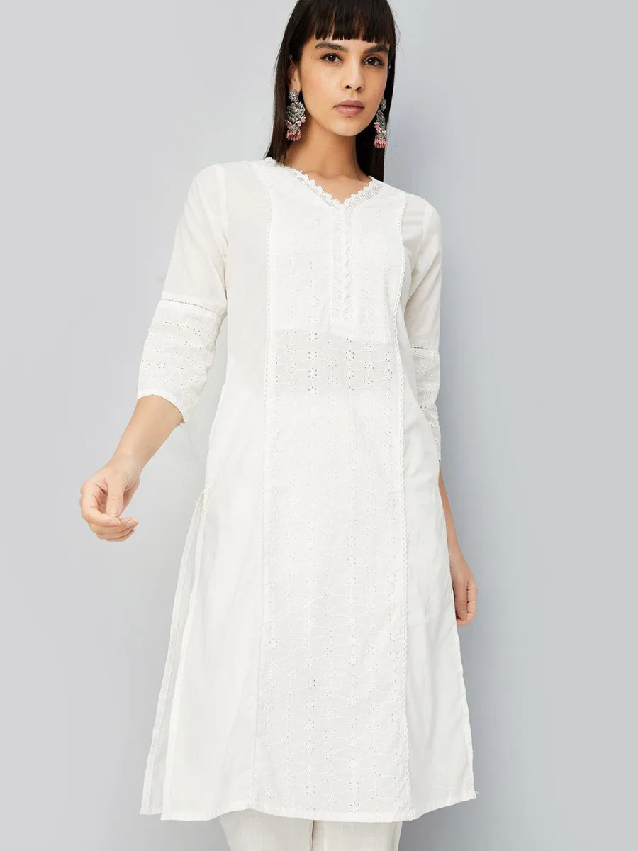 Essential Kurta Set — Natural