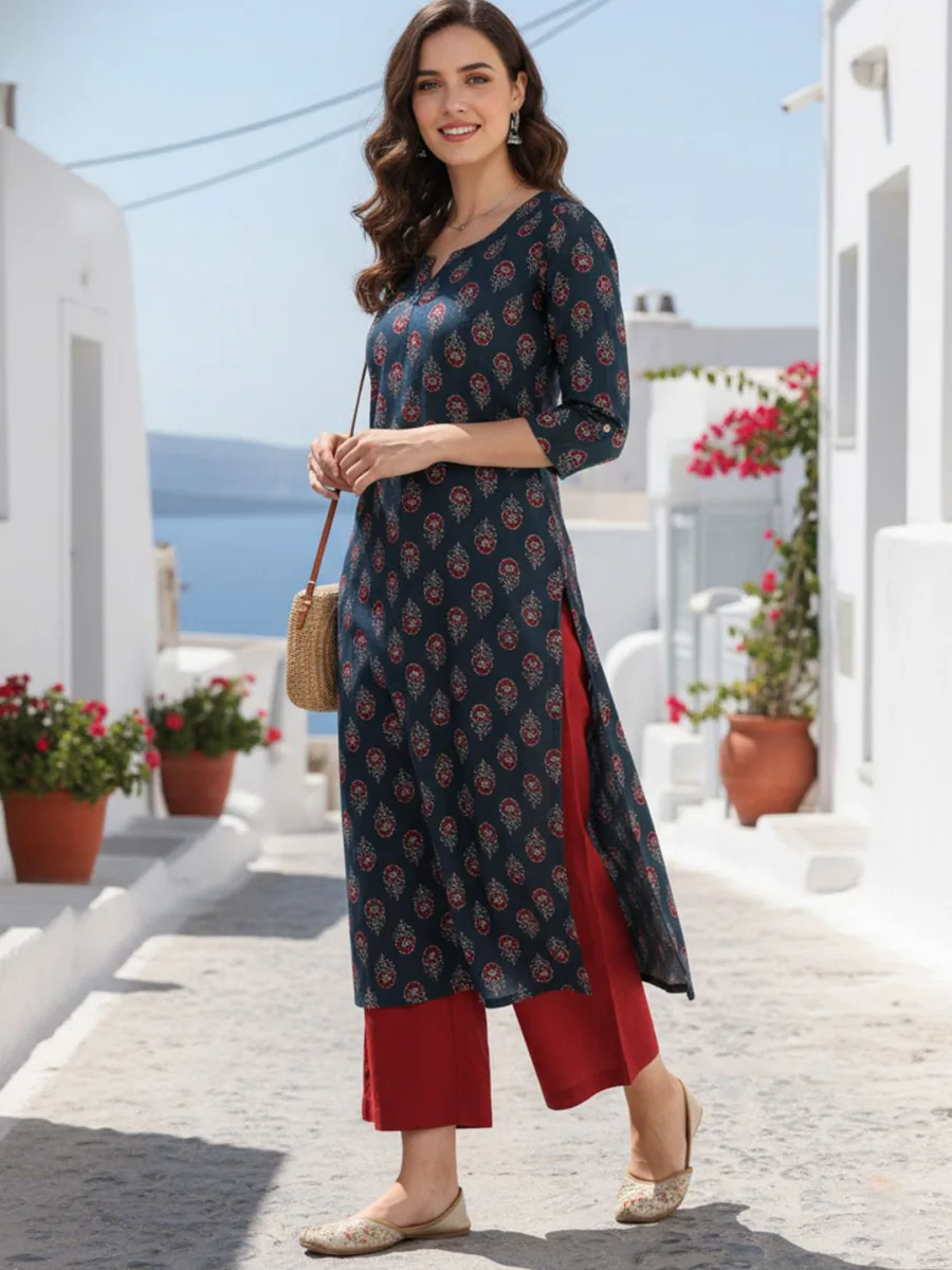 Ethnic Motifs Printed Kurta