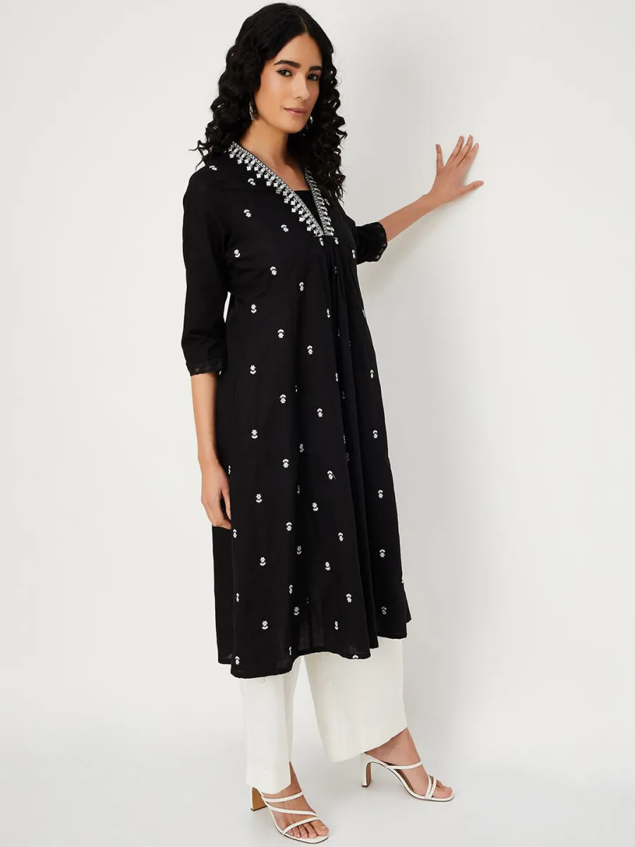 Lightweight Straight Kurta — Rosewood
