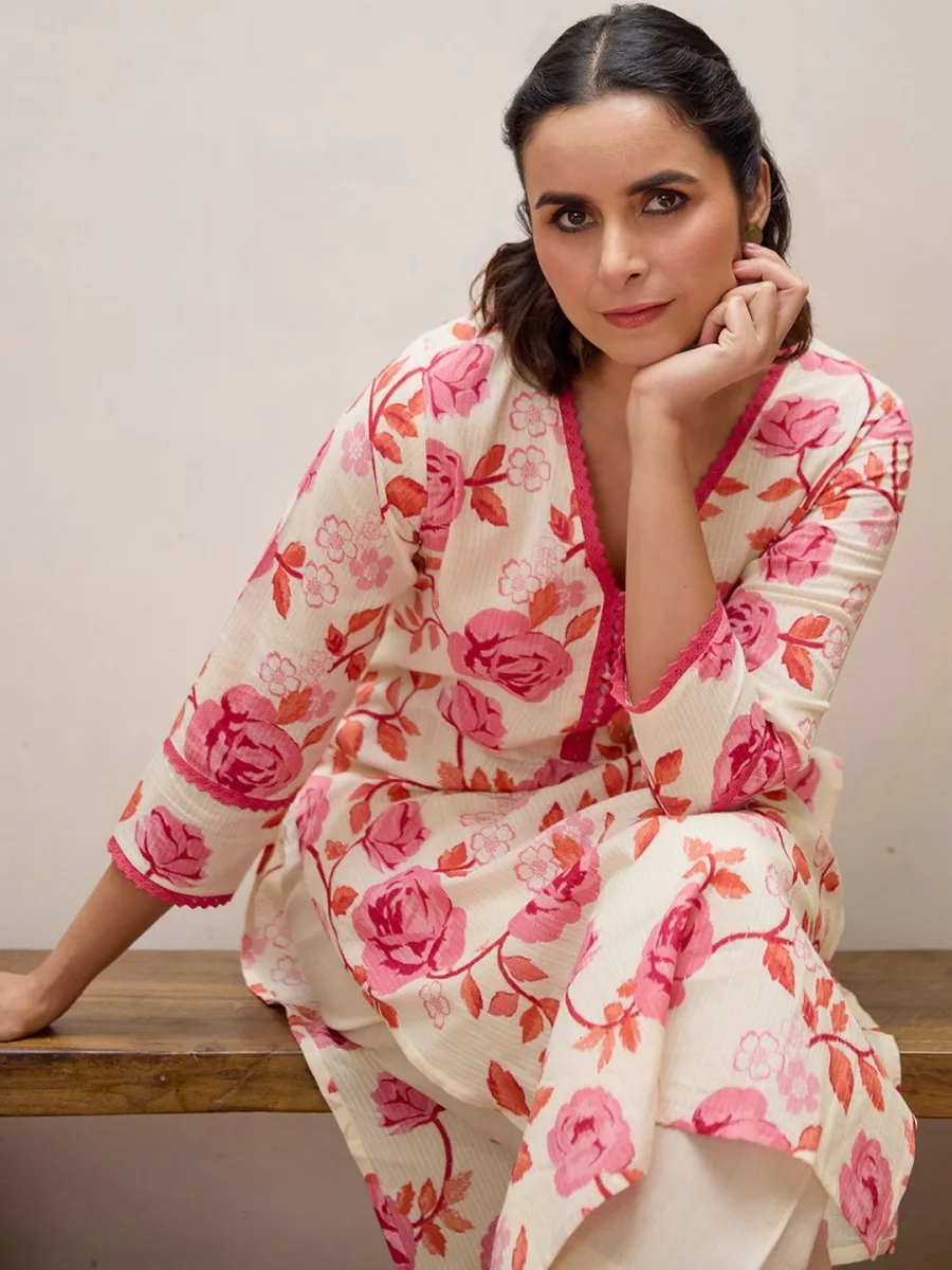 Women Floral Printed Kurta