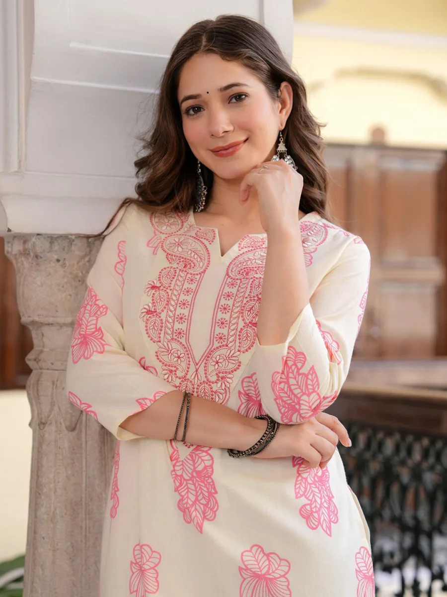 Women Floral Daily Kurta