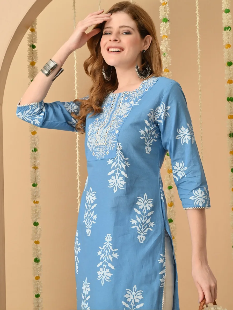 Women Floral Printed Kurta