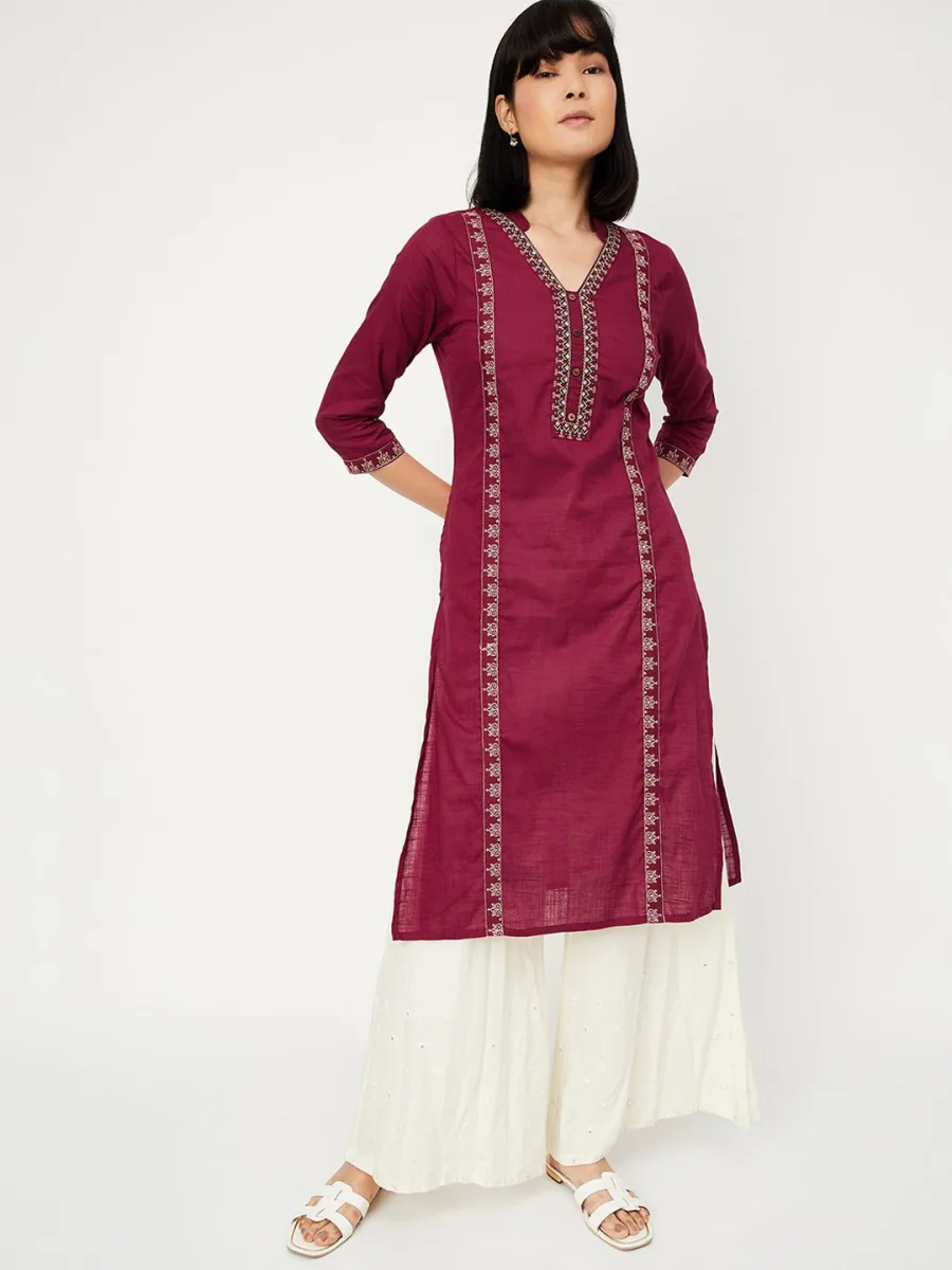 Cotton Straight Kurta