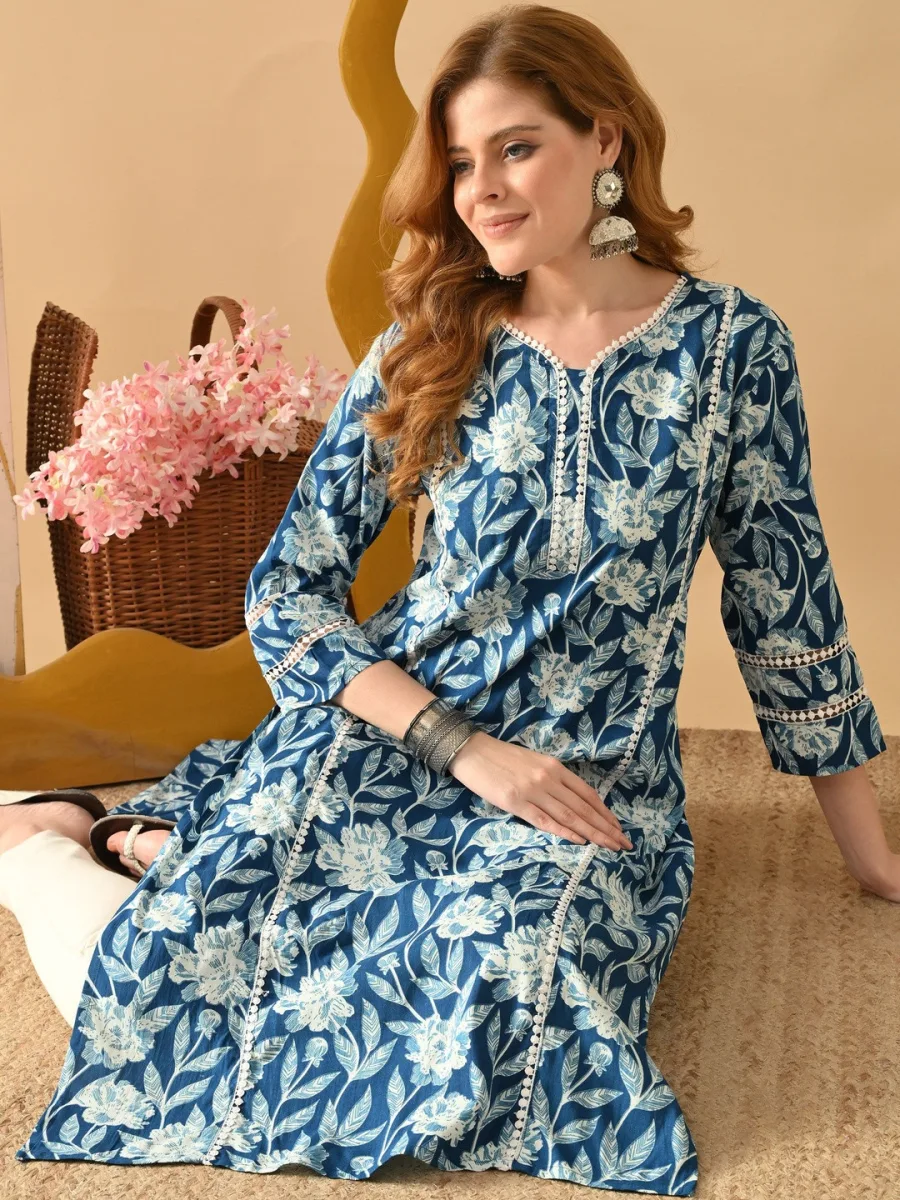 Women Floral Printed Kurta