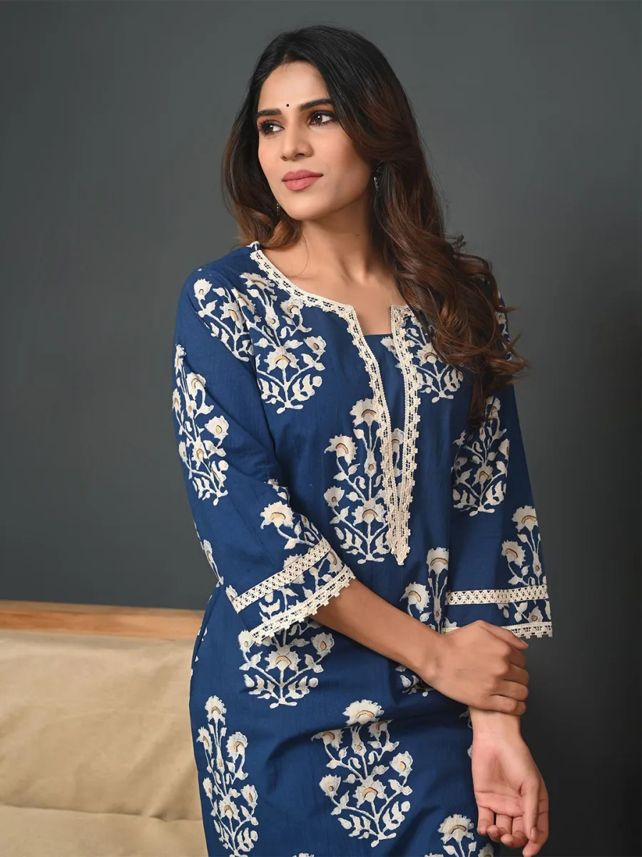 Pure Cotton Straight Kurta