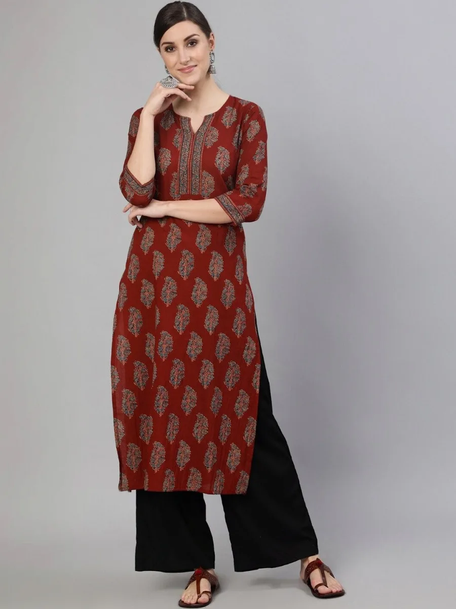 Soft Straight Kurta — Sunkissed