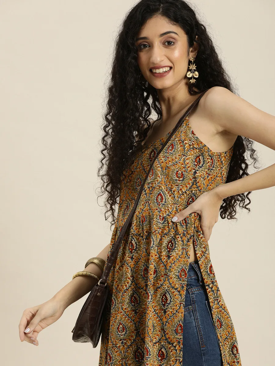 Women Kalamkari Printed Kurta