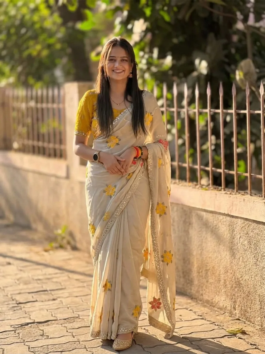 Embellished Saree