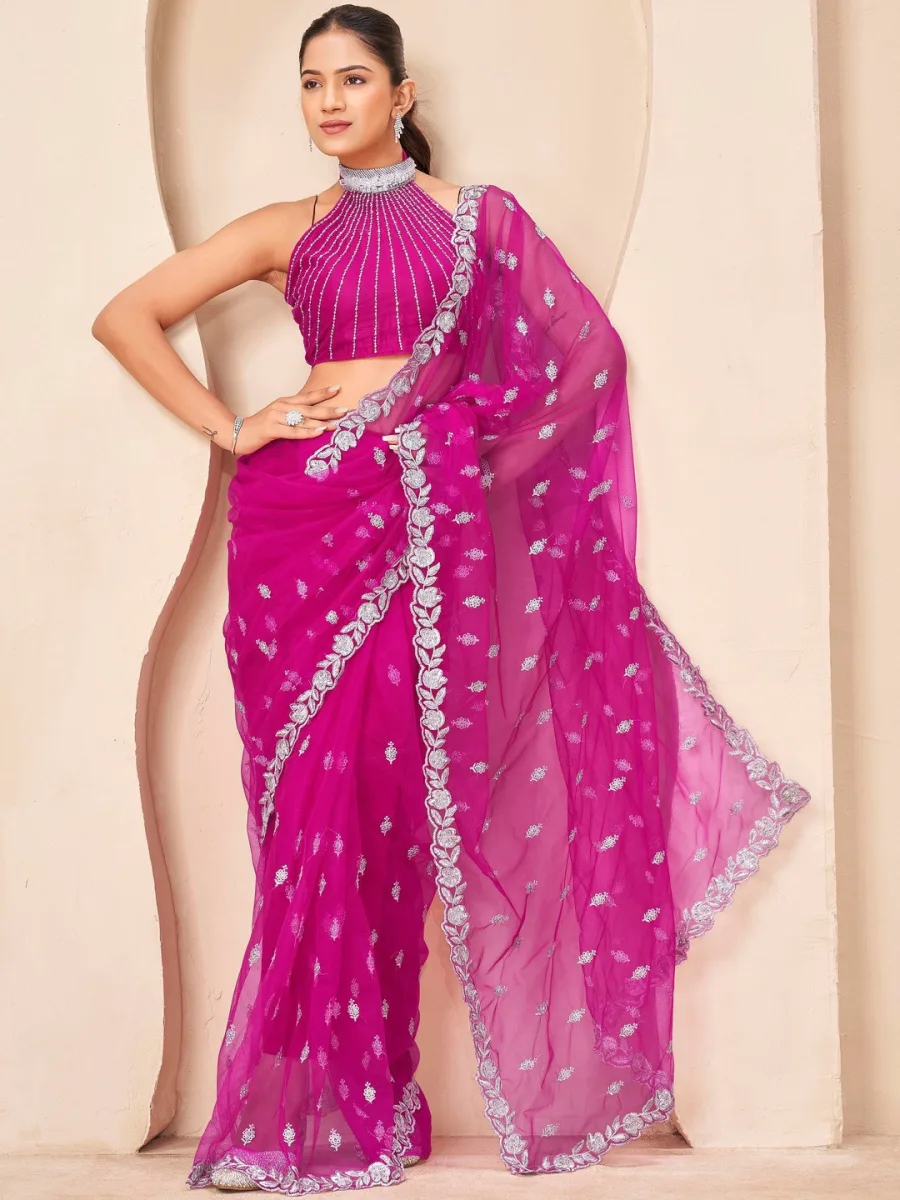 Net Saree