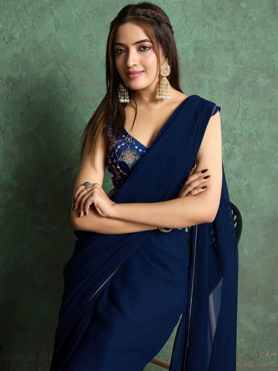Saree with Blouse Piece