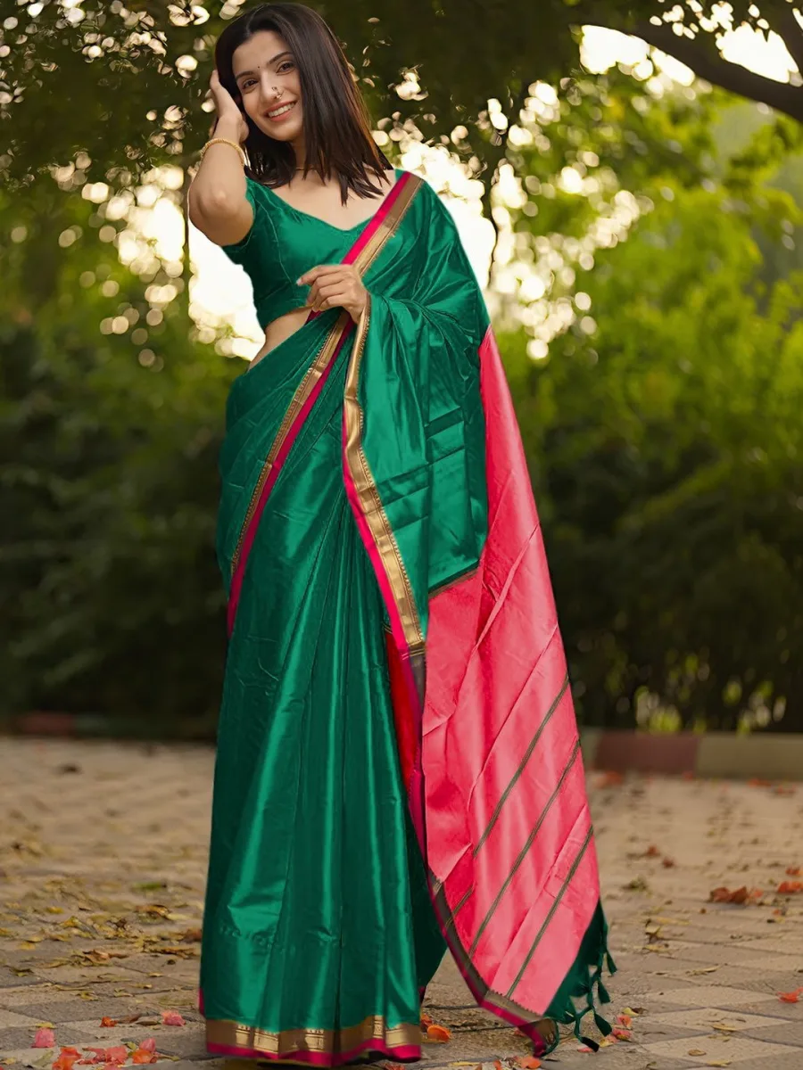 Gadwal Silk Cotton Saree