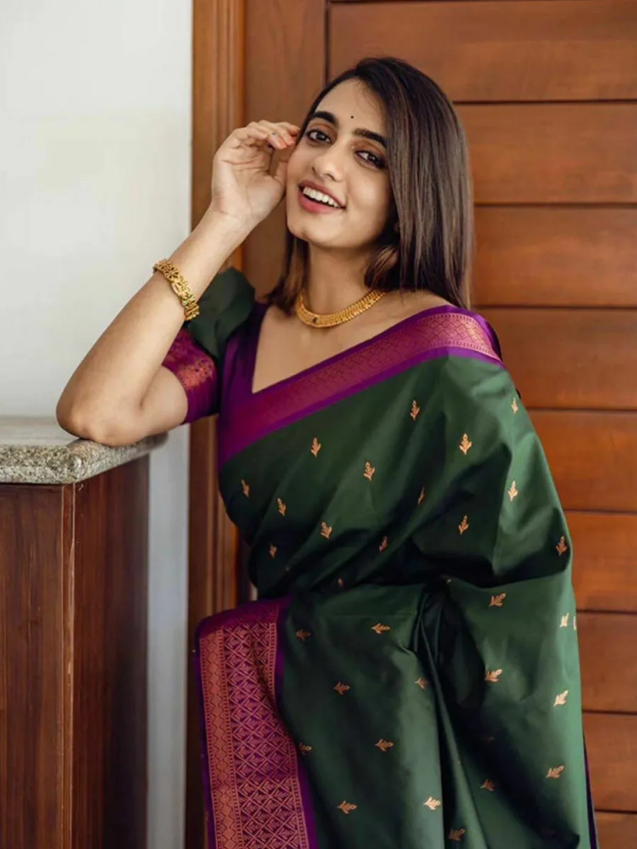 Woven Design Kanjeevaram Saree