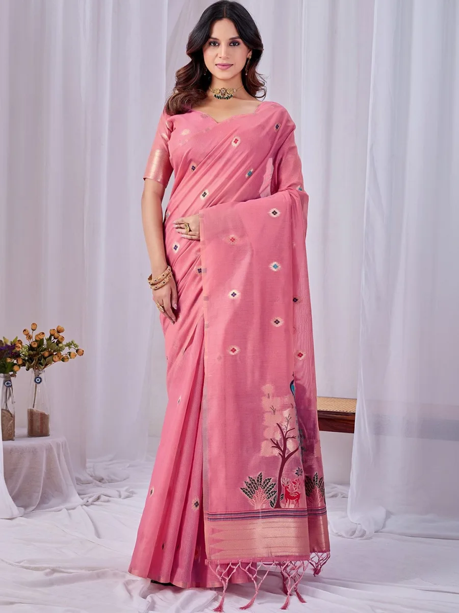 Cotton Printed Saree